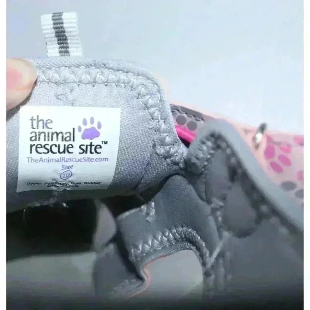 Animal Rescue Walking Paws Sport Vegan Sandals Dog & Cat Paws Women's Size 10 - Picture 6 of 12